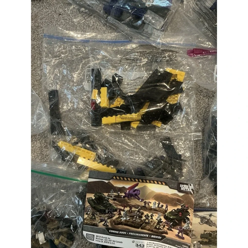 LEGO & Mega Bloks Bulk Lot Building Blocks/ Hobbit &Teenage Ninja Turtles Legos